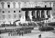 Exterior do Palácio de S. Bento no dia da abertura da Assembleia Nacional, 11 de Janeiro de 1935