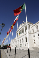 Fachada da Assembleia da República