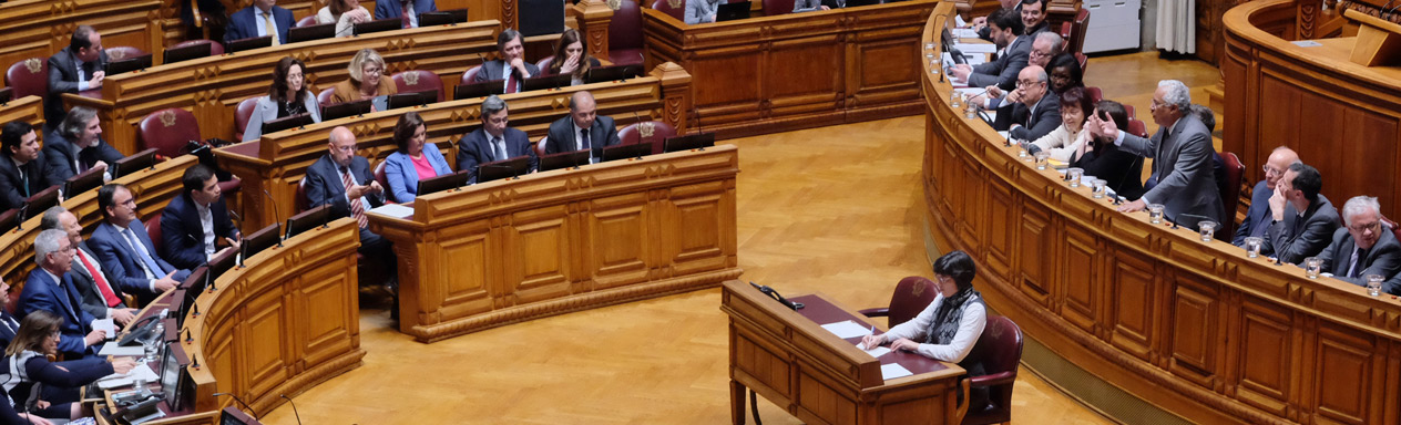 Primeiro Ministro, António Costa, na Assembleia da República (Debate Quinzenal)