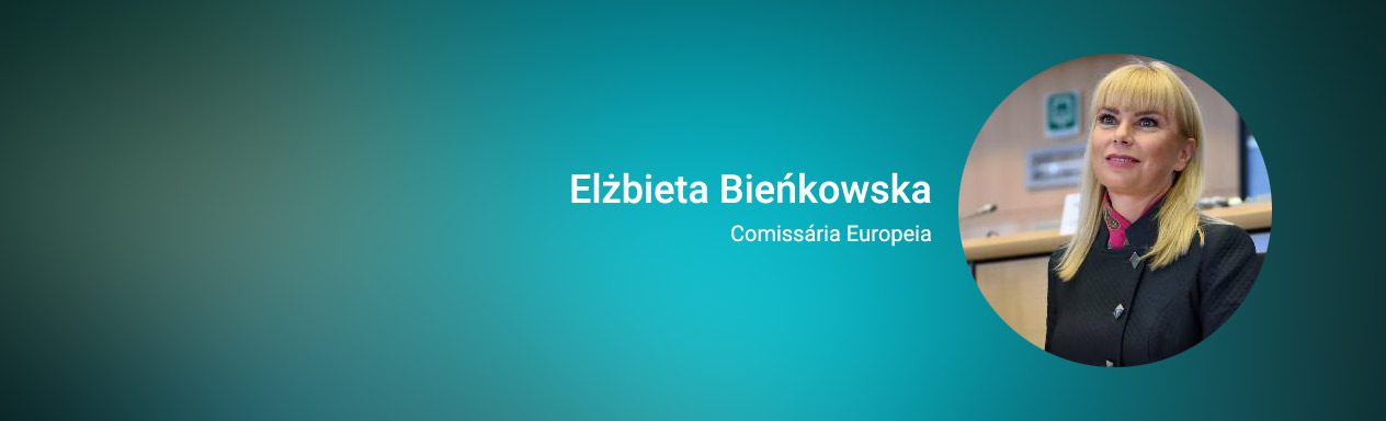 Comissária Europeia Elżbieta Bieńkowska