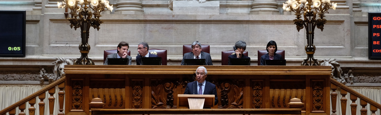 Primeiro-Ministro António Costa, Presidente da Assembleia e Secretários da Mesa 
