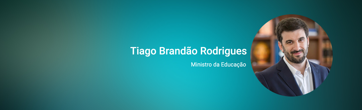 Ministro da Educação, Tiago Brandão Rodrigues,