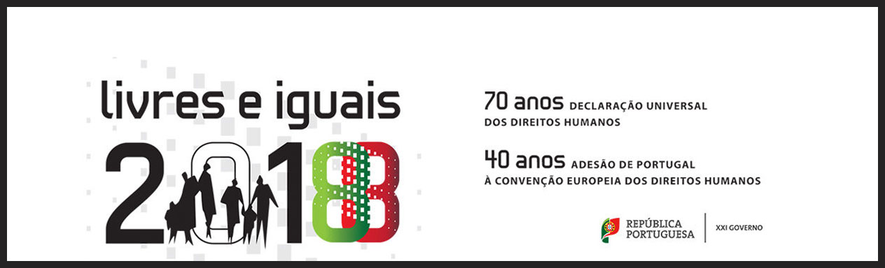 Logotipo "Livres e Iguais"