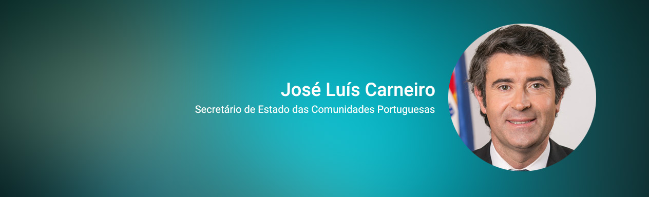 Secretário de Estado das Comunidades Portuguesas, José Luís Carneiro