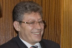 Presidente do Parlamento da República da Moldávia, Mihai Ghimpu (Foto Ag. LUSA)