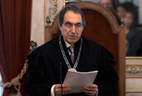 o Presidente do Supremo Tribunal Administrativo, Juíz Conselheiro Lúcio Assunção Barbosa  (foto Ag. Lusa)