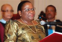 A Presidente da Assembleia da República de Moçambique, Verónica Macamo (Foto Ag. Lusa)