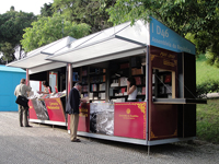 Pavilhão da Assembleia da República na Feira do Livro de Lisboa