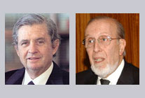 Professor João Lobo Antunes e Dr. Lopes Cardoso