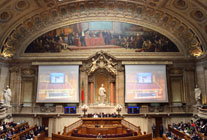 Reunião de Comissão na Sala do Senado