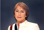 Presidente da República do Chile, Michelle Bachelet