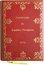 Capa da Constituição de 1976