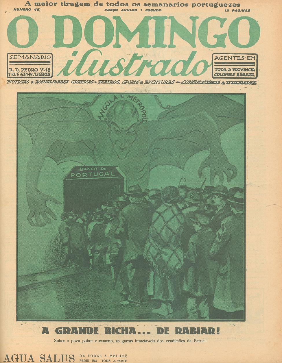 'O Domingo Ilustrado', 13 de dezembro de 1925. Hemeroteca Digital.