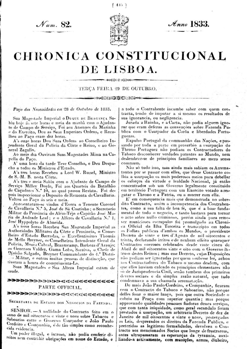Chronica Constitucional de Lisboa