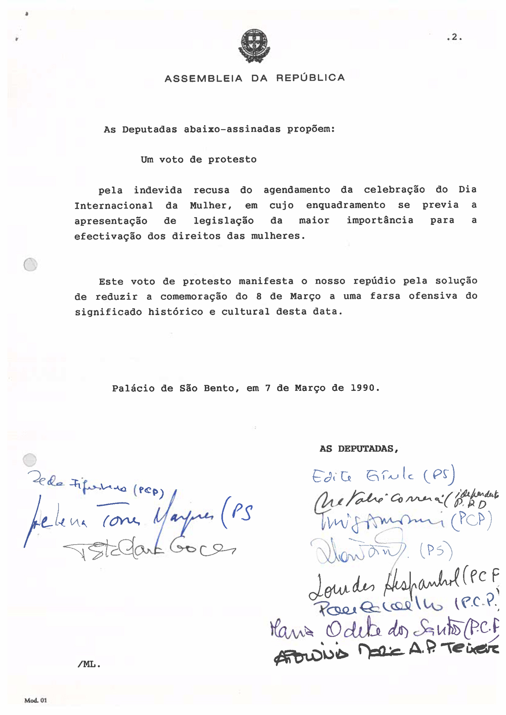 voto de protesto