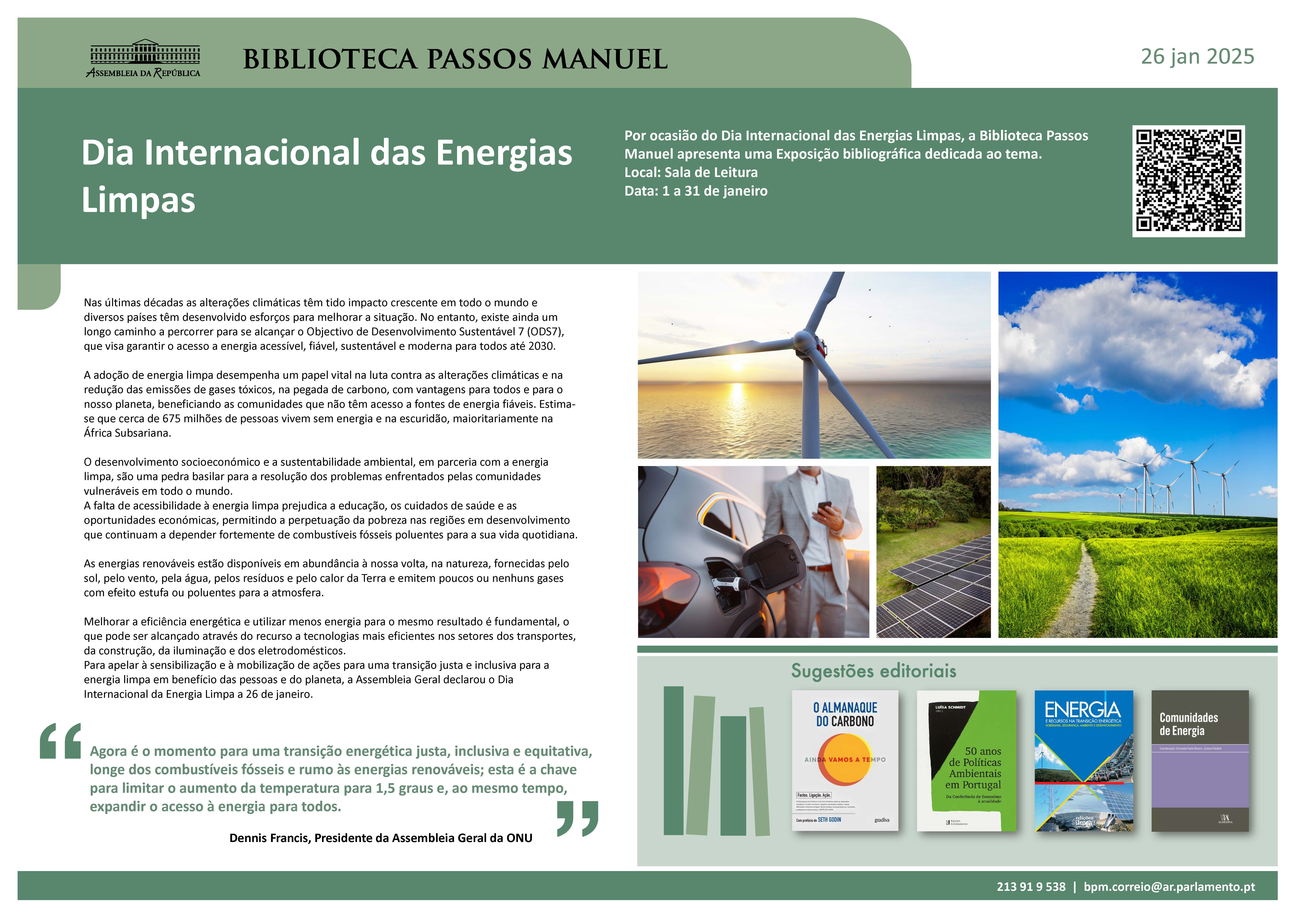 cartaz energias limpas