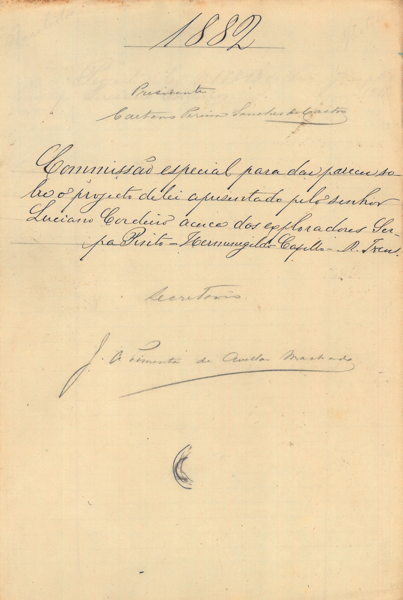 Relação de documentos recebidos e restituídos. Cota AHP: Secção I/II, cx. 656, mç. 583, doc. 18