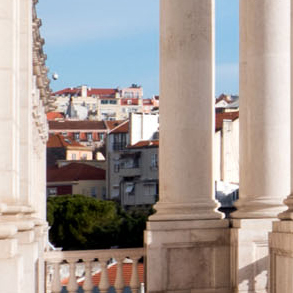 Vista da varanda do Palácio de São Bento