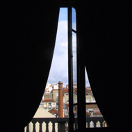 Vista da varanda do Palácio
