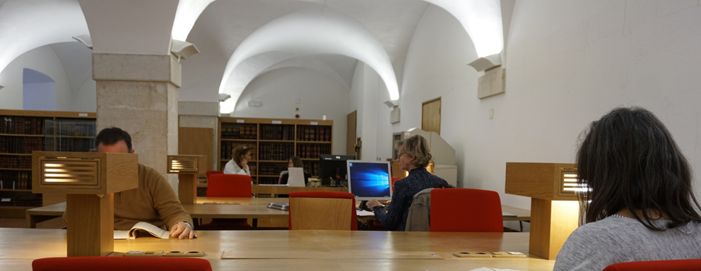 Sala de leitura do Arquivo