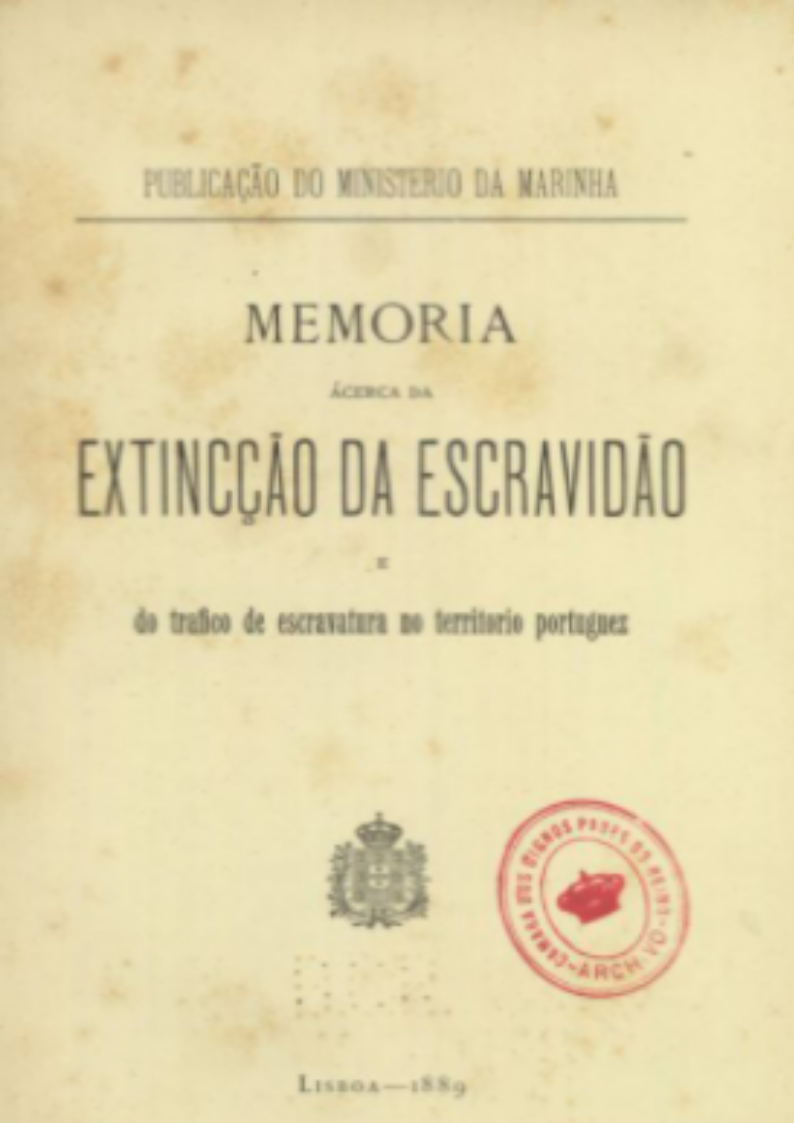 Memória acerca da Extinção da Escravidão