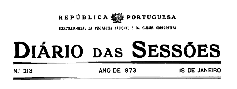 Diário das Sessões de 18 de janeiro de 1973