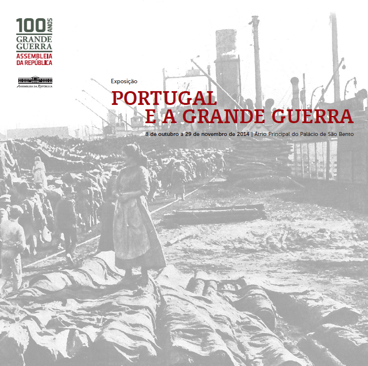 Folheto da exposição Portugal e a Grande Guerra