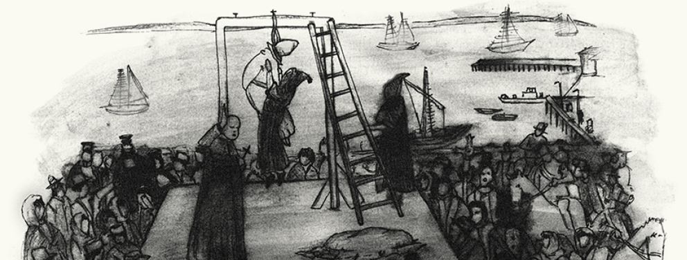 Ilustração da última execução em Lisboa