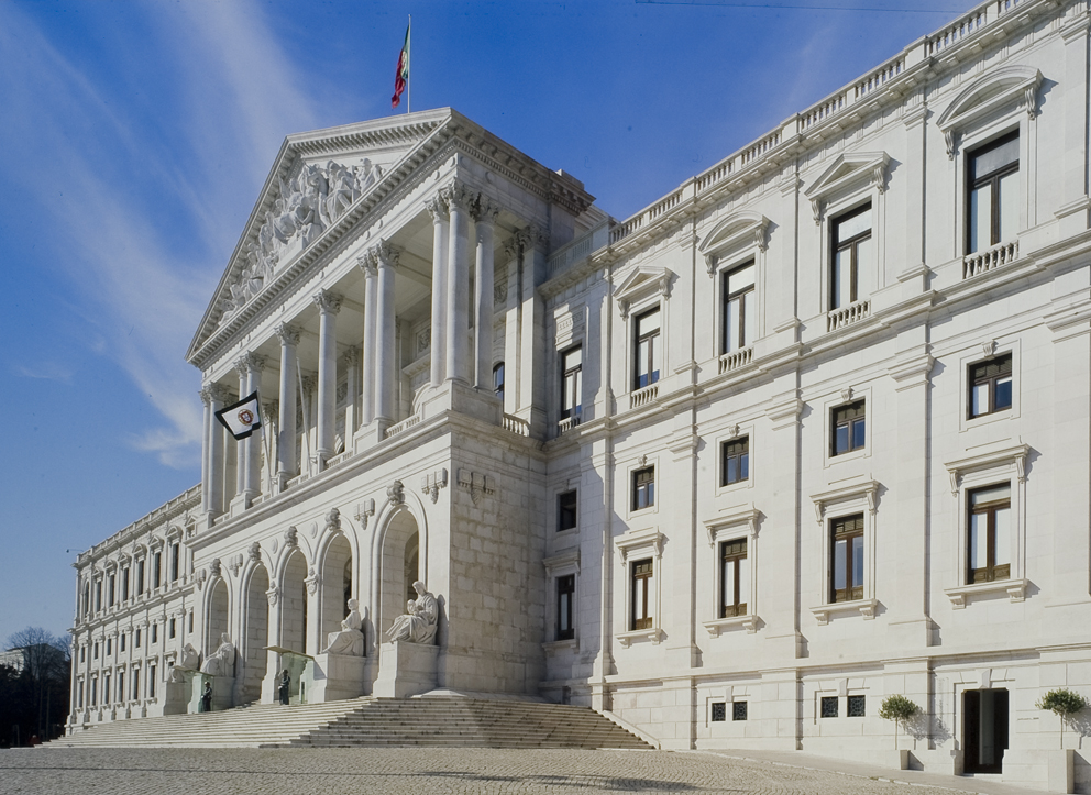 Fachada do Palácio de São Bento