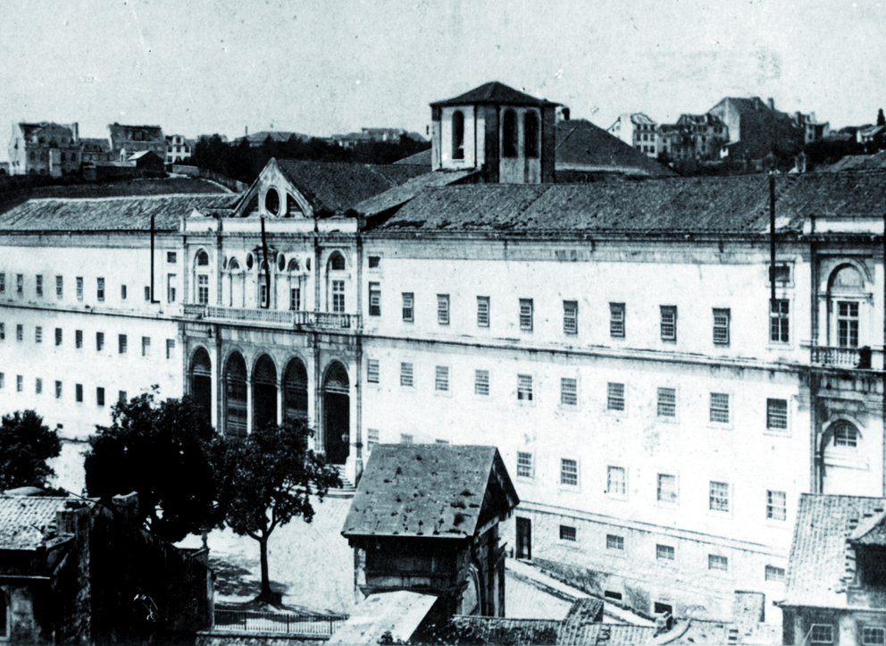Palácio das Cortes, 1875