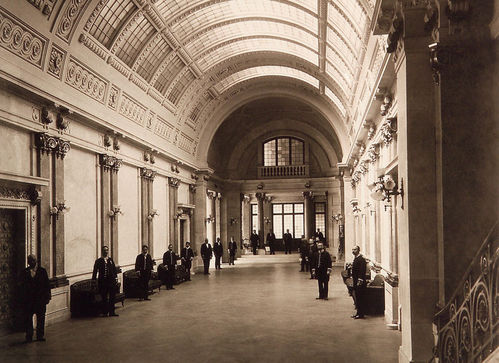 Sala dos Passos Perdidos, 1903