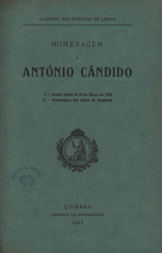 Homenagem a António Cândido