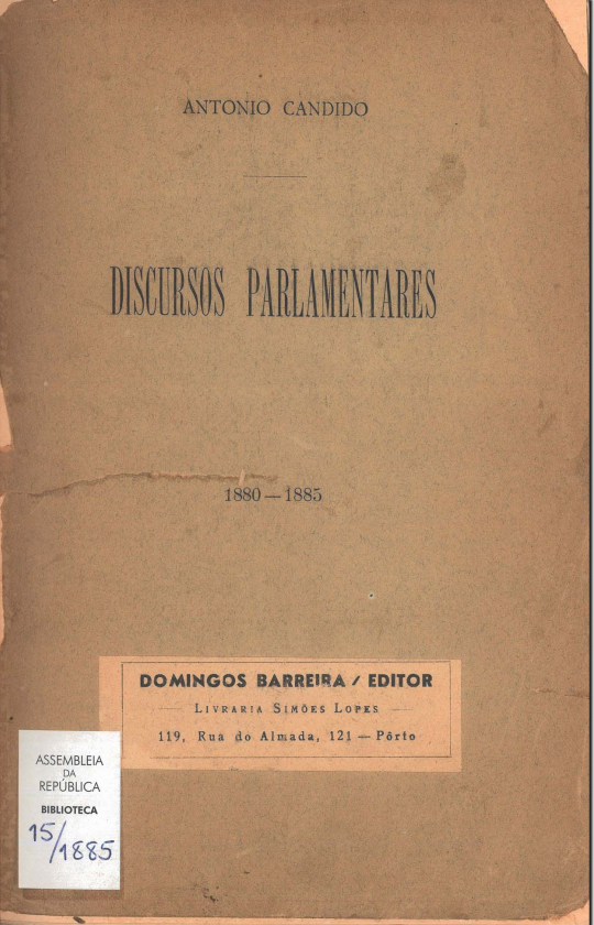 Discursos parlamentares : 1880-1885 