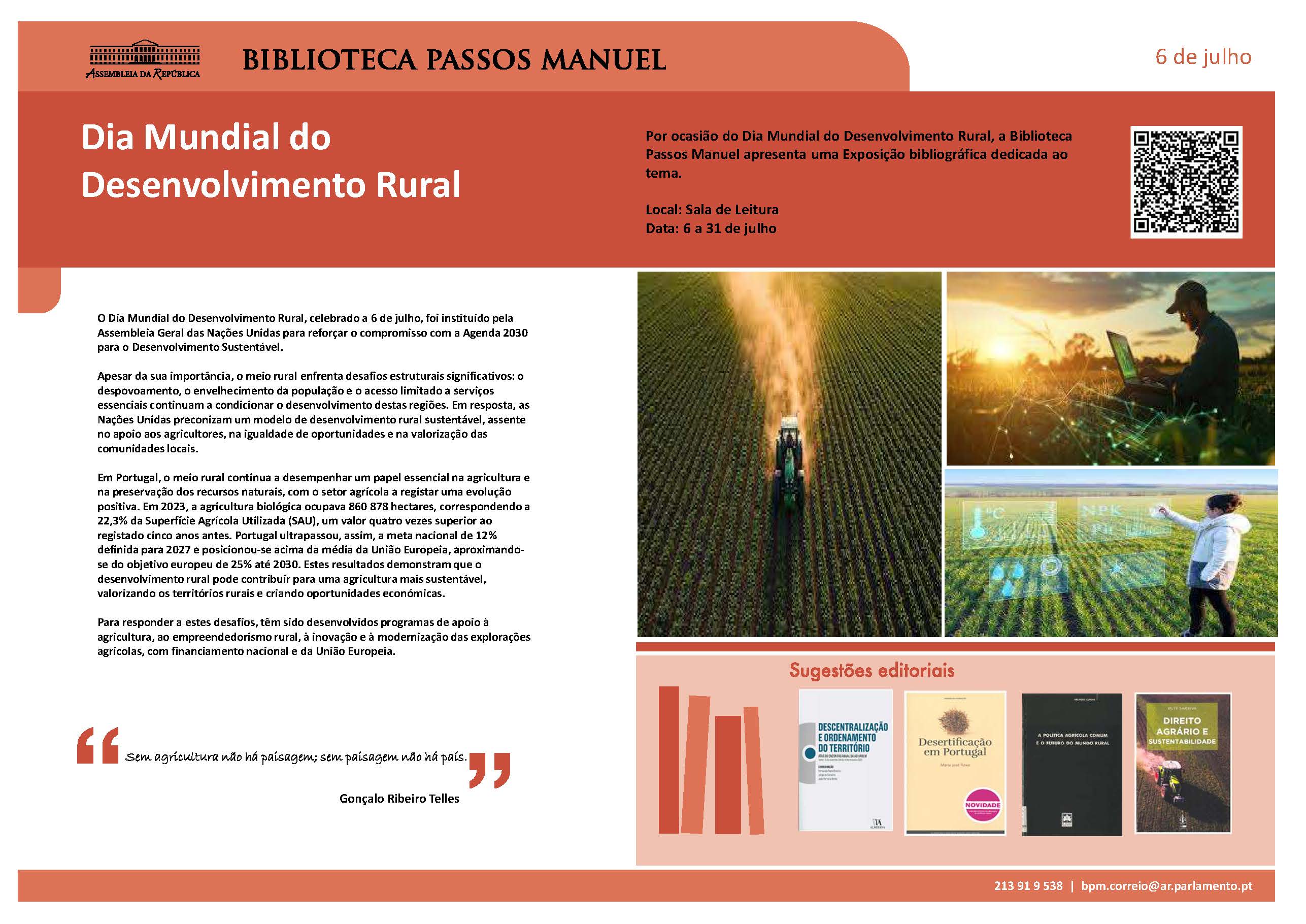 Dia Mundial do Desenvolvimento Rural