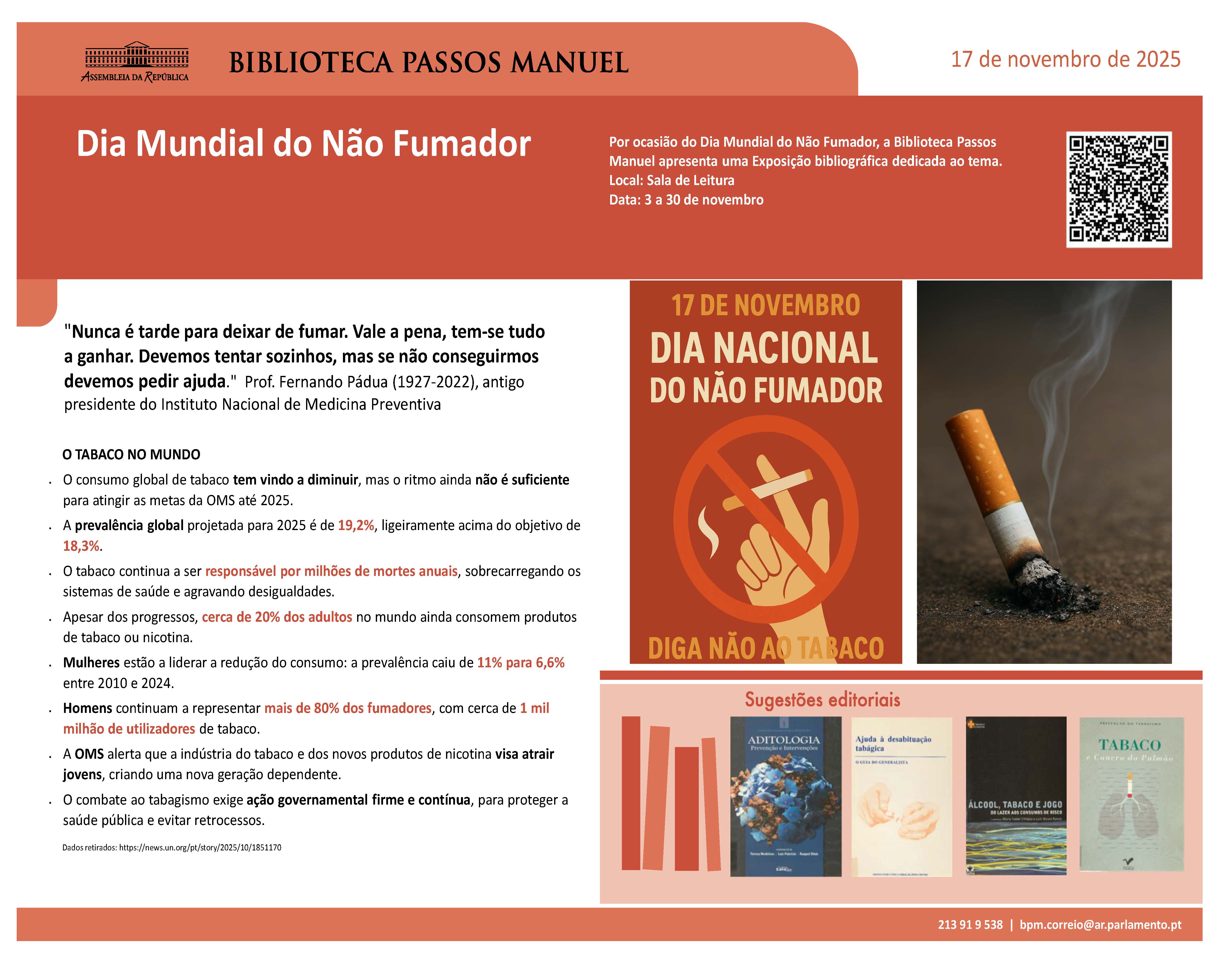 Dia Mundial do Não Fumador