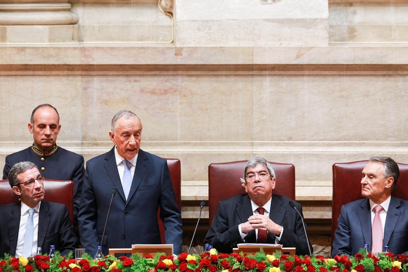 Sessão solene da tomada de posse do Presidente da República, Marcelo Rebelo de Sousa