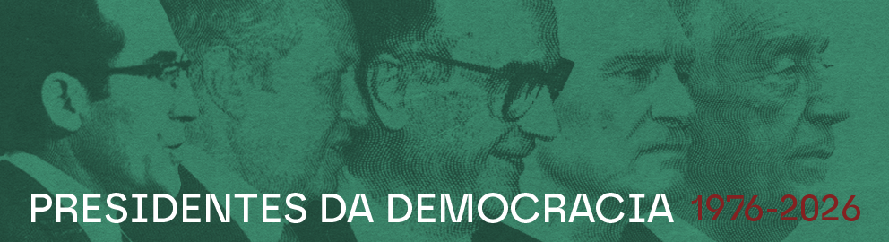 Banner Presidentes da República eleitos em democracia