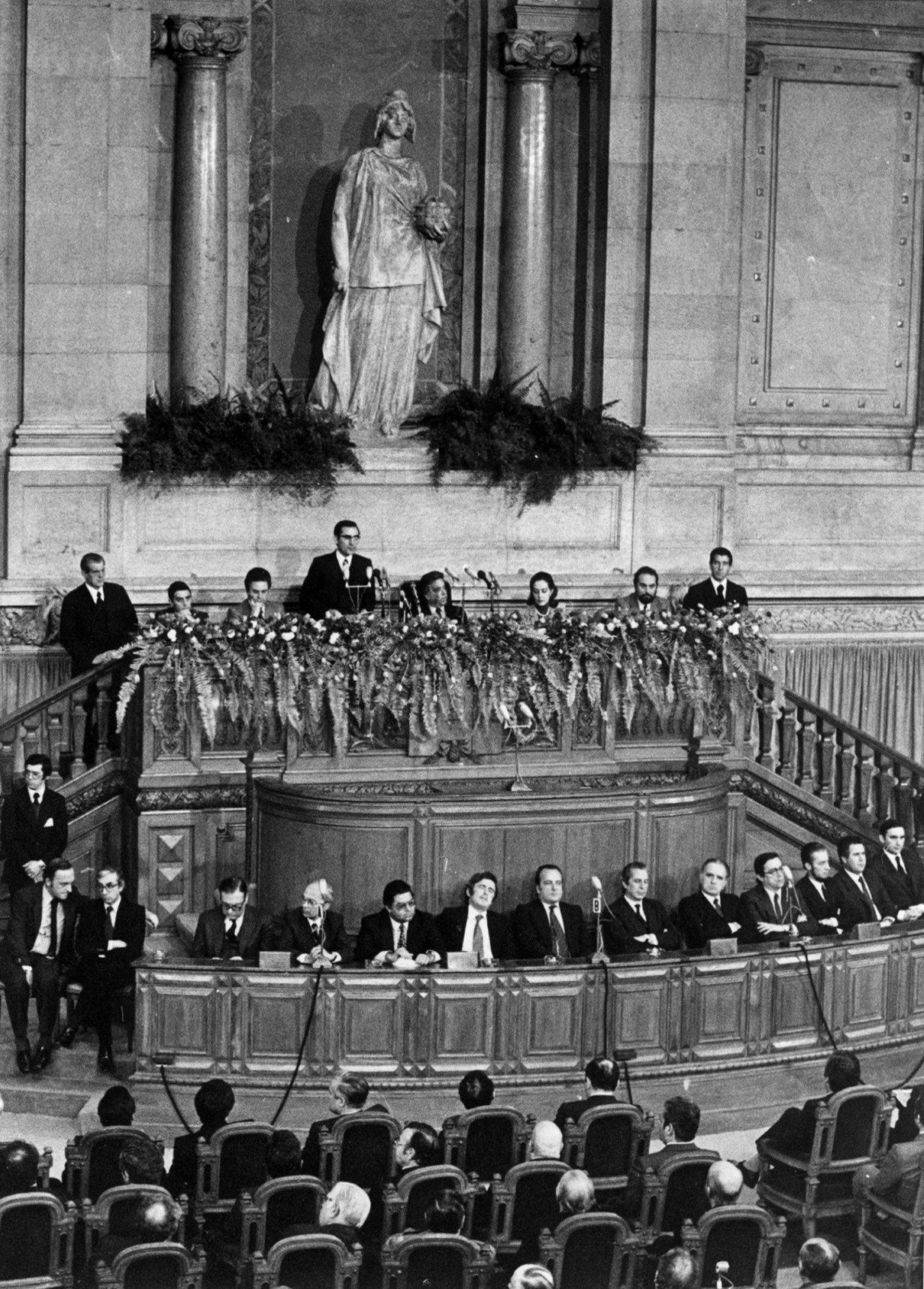 Sessão solene da tomada de posse do Presidente da República, António Ramalho Eanes