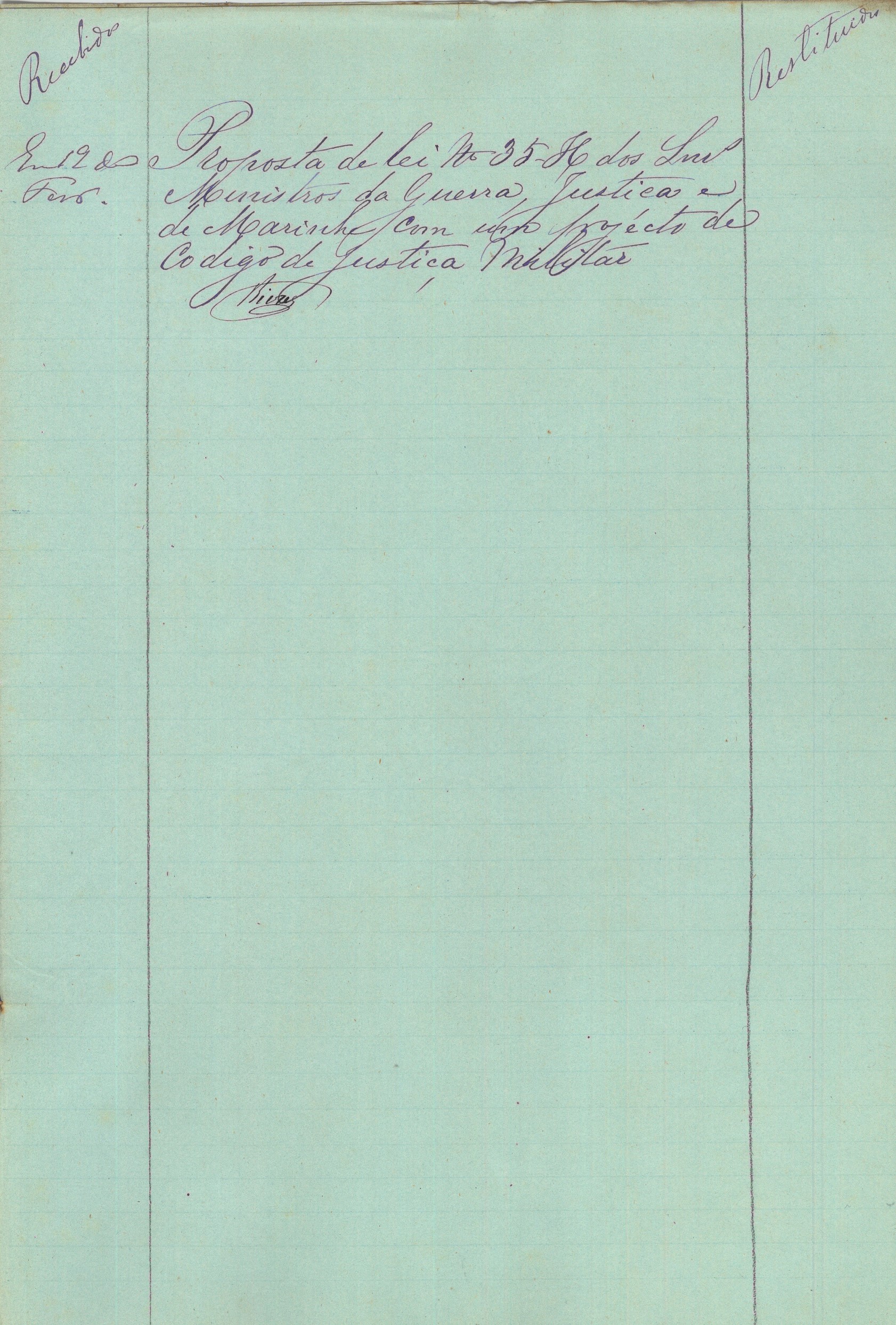 Relação de documentos recebidos pela Comissão. Cota AHP: Secção I/II, cx. 656, mç. 583, doc. 21.