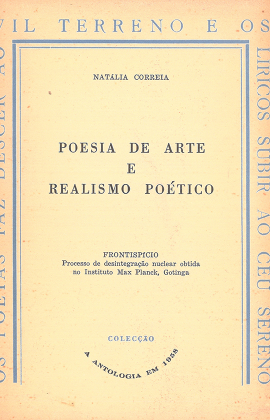 Poesia de arte e realismo poético