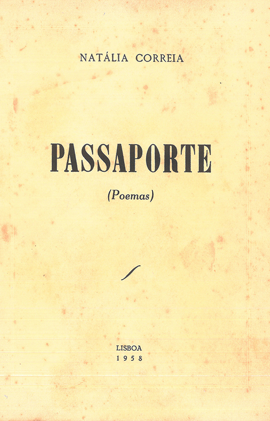 Passaporte : poemas 