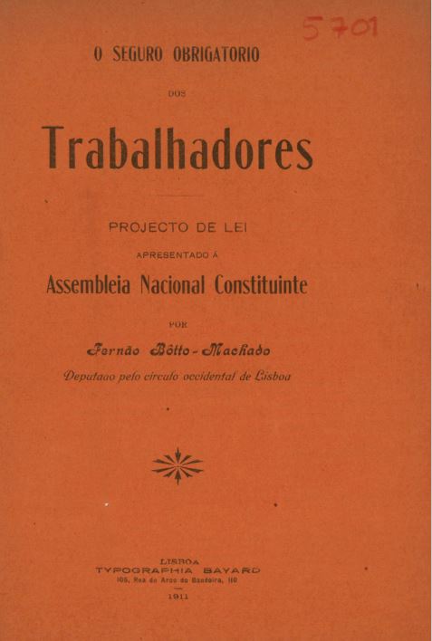 O seguro obrigatório dos trabalhadores (1911)