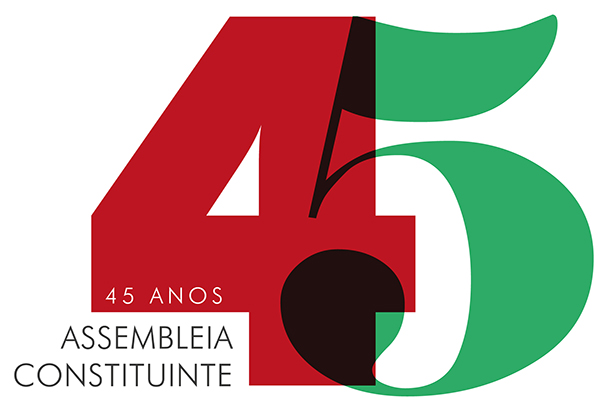 Logotipo 45 anos da constituinte