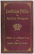 Capa do original da Constituição de 1911