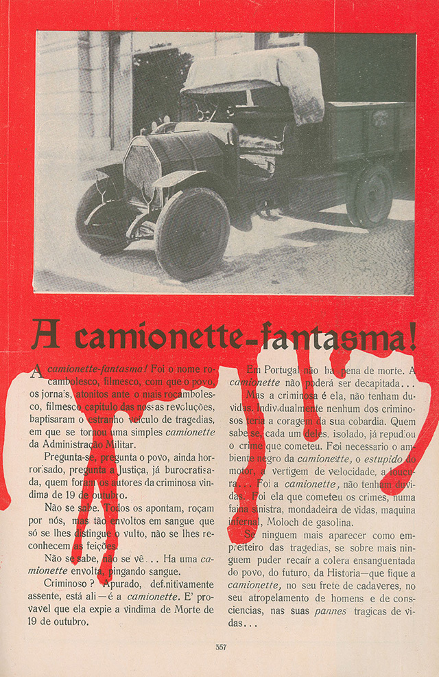 "Ilustração Portuguesa", 12 de novembro de 1921.