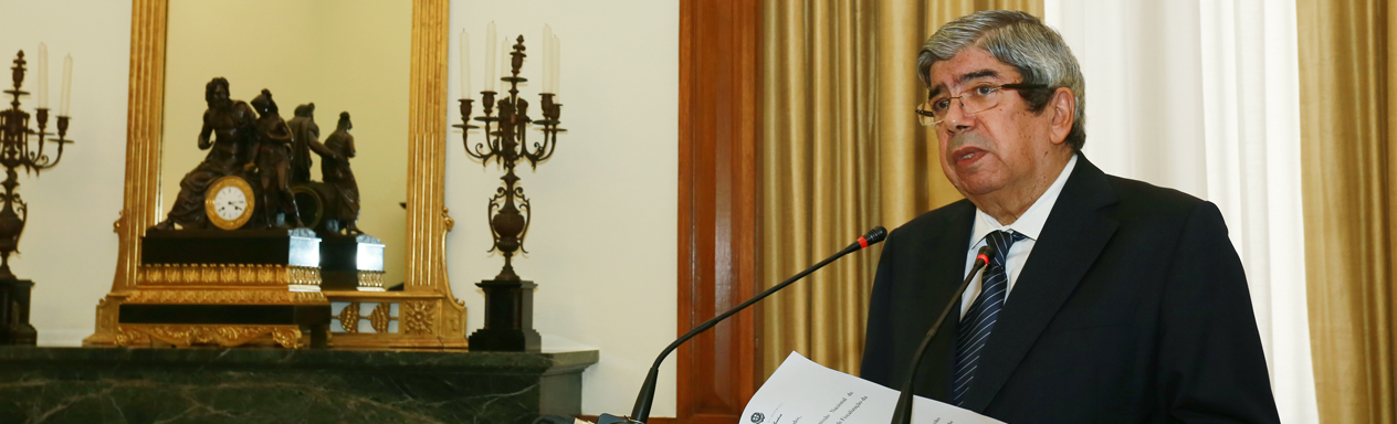 Presidente da Assembleia da República, Eduardo Ferro Rodrigues, preside à Cerimónia de Inauguração da Exposição Sérgio'19 