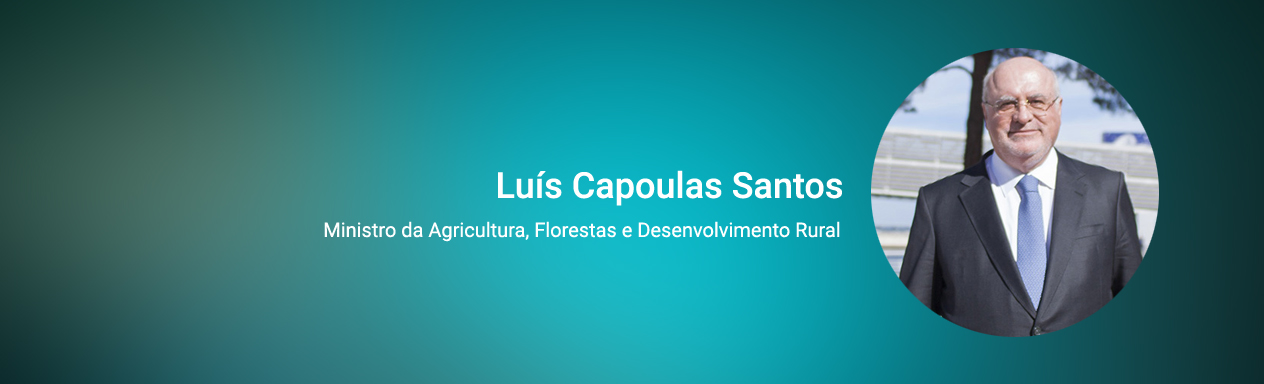 Ministro da Agricultura, Florestas e Desenvolvimento Rural, Luís Capoulas Santos