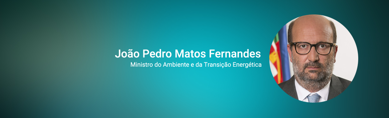 Ministro do Ambiente e da Transição Energética, João Pedro Matos Fernandes