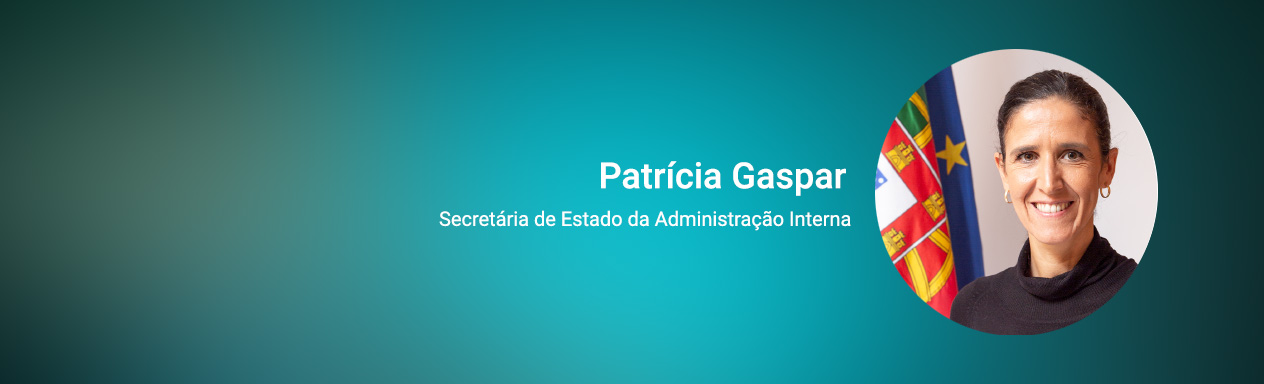 Secretária de Estado da Administração Interna, Patrícia Gaspar