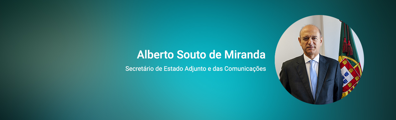 Secretário de Estado Adjunto e das Comunicações, Alberto Souto de Miranda
